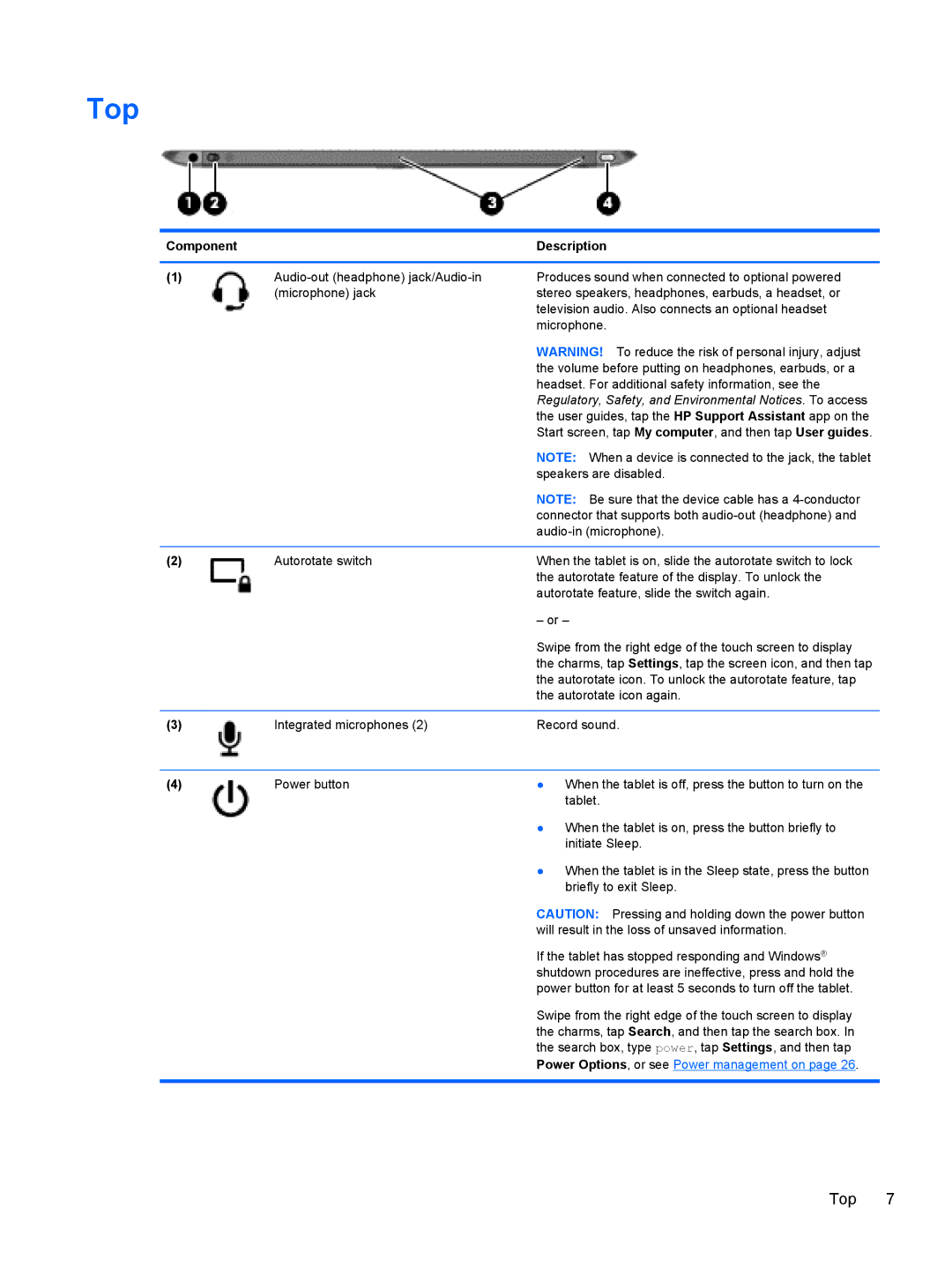 HP 900 G1 D3H86UT#ABA, 900 G1 D3H88UT#ABA, 900 G1 D3H87UT Top, Regulatory, Safety, and Environmental Notices . To access 