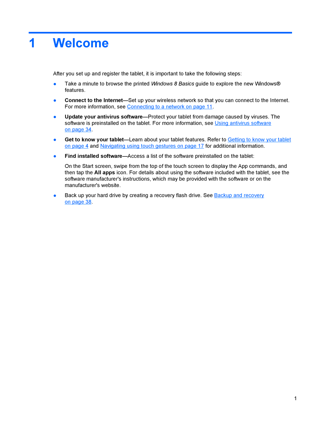 HP 900 G1 D3H87UT, 900 G1 D3H88UT#ABA, 900 G1 D3H86UT#ABA, D3H85UTABA, 900 G1 D4T09AW#ABA, 900 G1 D3H89UT#ABA manual Welcome 