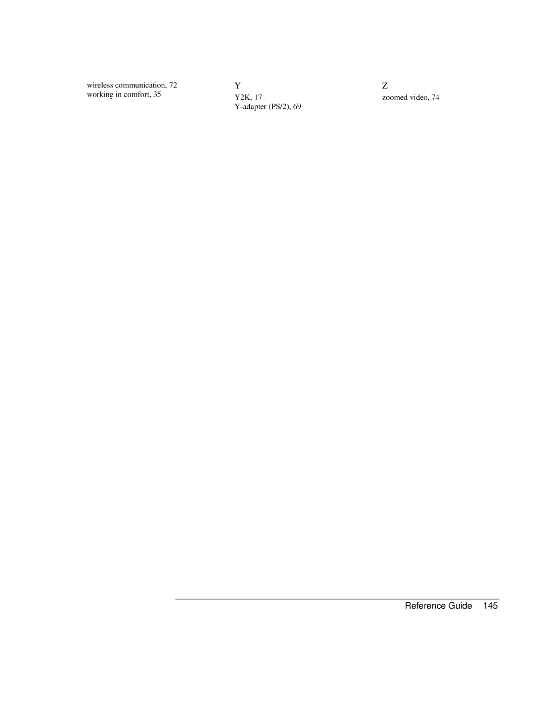 HP 900 manual Reference Guide 