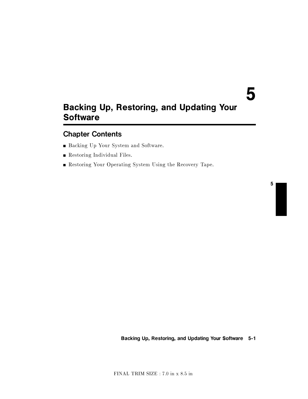 HP 9000 742i manual BackingUpYourSystemandSoftware 