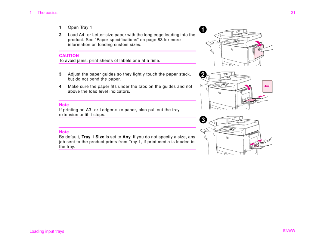 HP 9000MFC manual Basics 