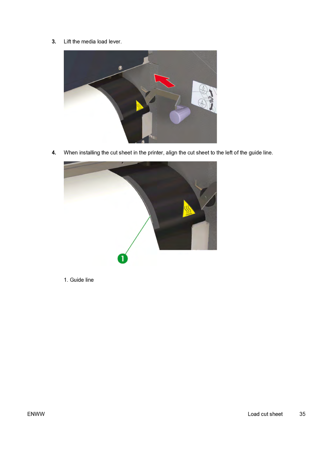 HP 9000s manual Load cut sheet 