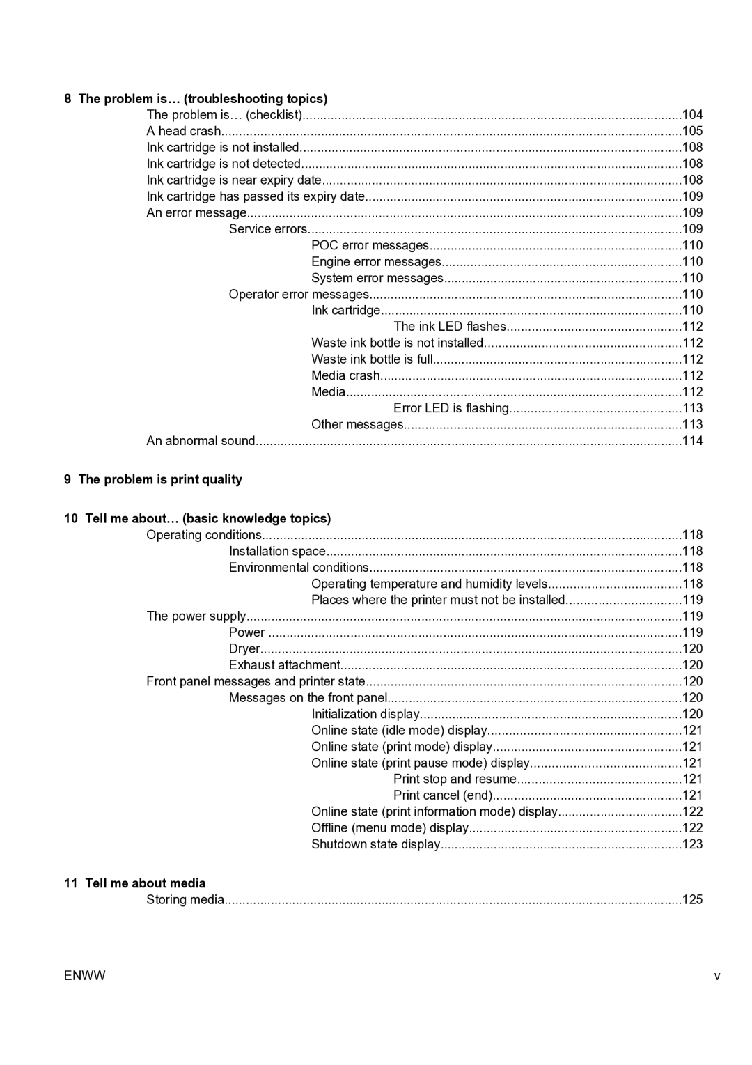 HP 9000s manual Problem is… troubleshooting topics 