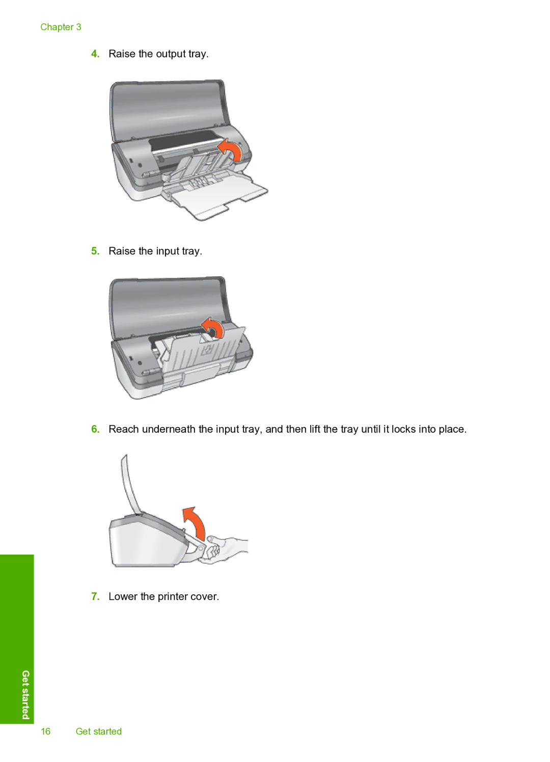 HP 910 manual Get started 