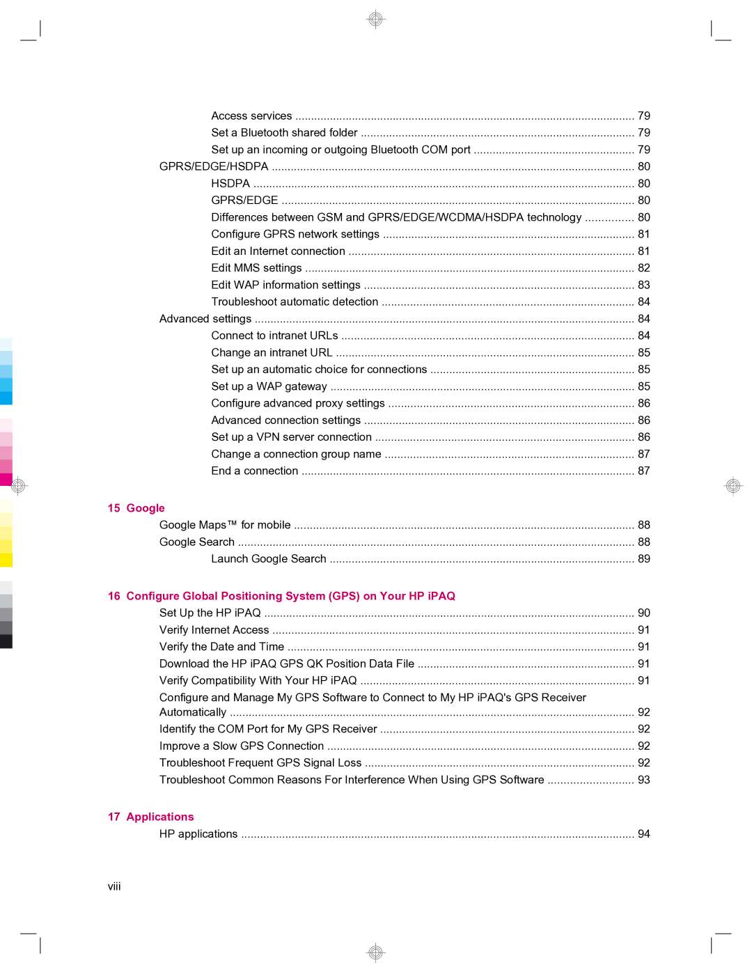 HP 912c Messenger manual Google 