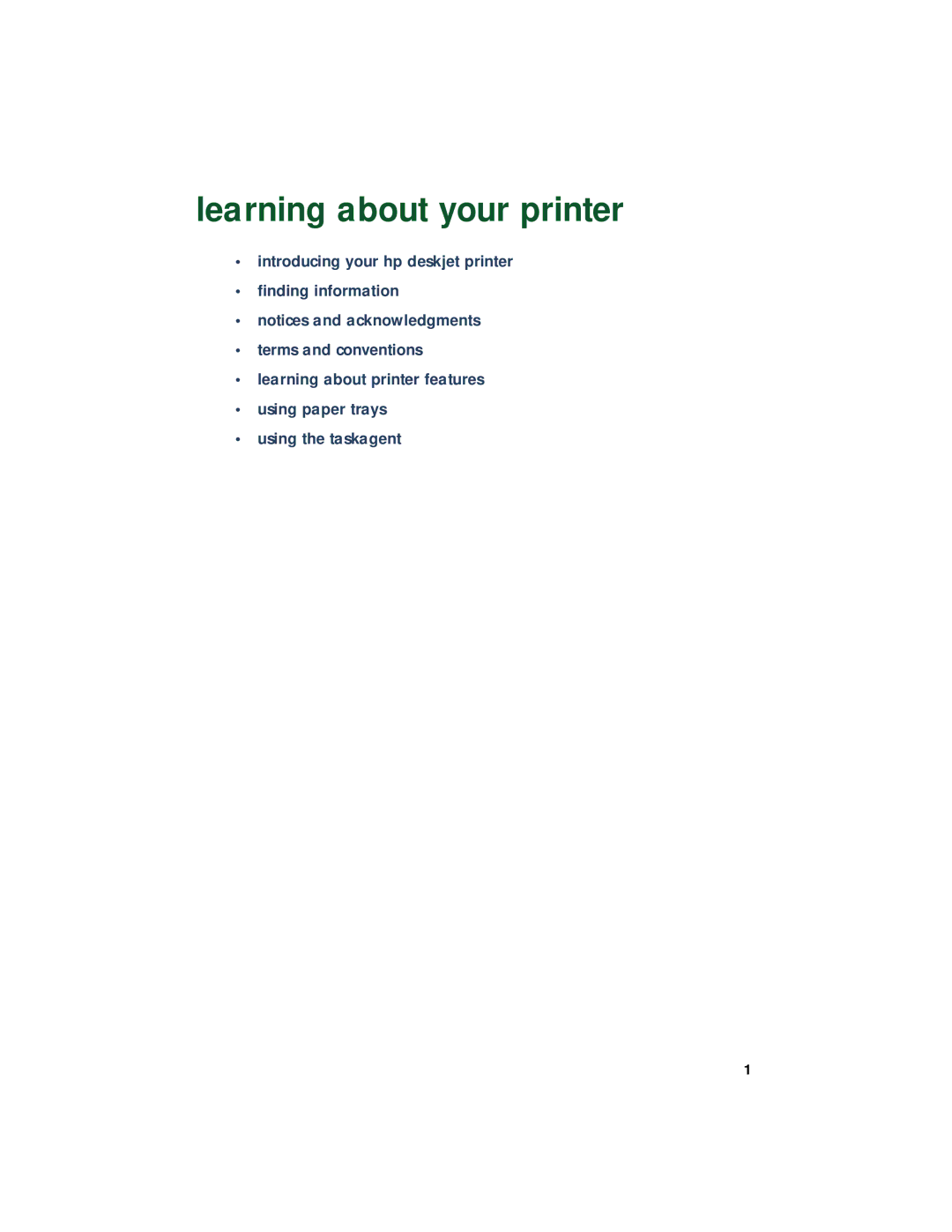 HP 920c, 948c, 940c manual Learning about your printer 