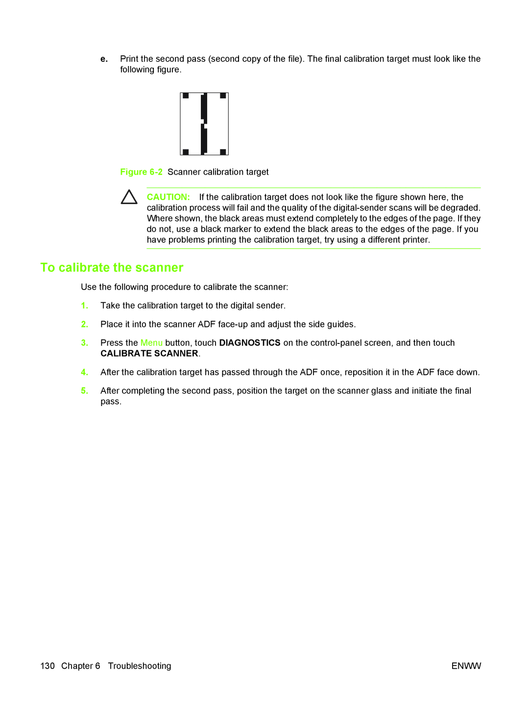 HP 9250C manual To calibrate the scanner, Calibrate Scanner 