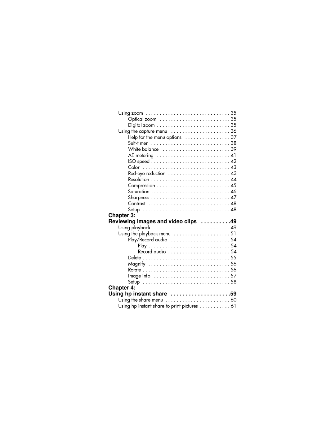 HP 930 manual Chapter Reviewing images and video clips 