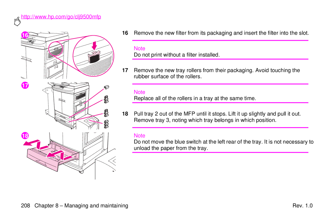 HP 9500mfp manual Rev 