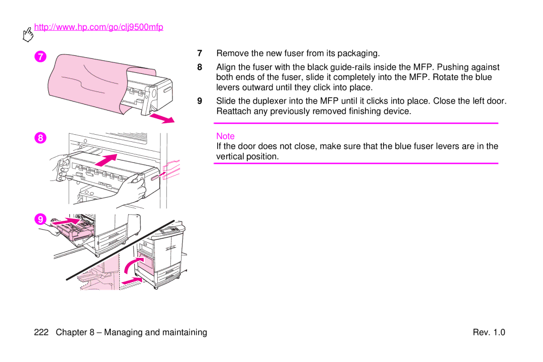 HP 9500mfp manual Rev 