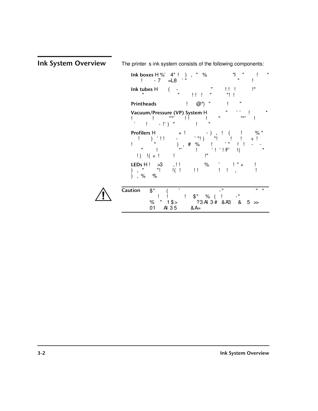 HP 98SI, 72SI manual Ink System Overview 