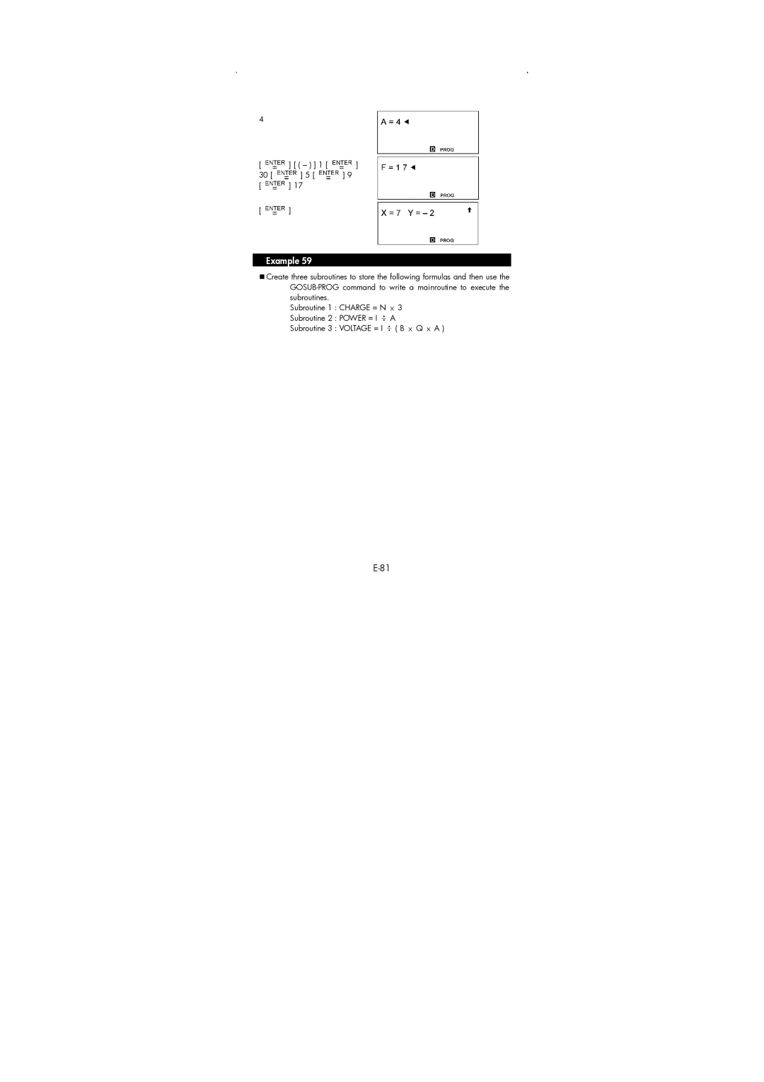 HP 9g Graphing manual Example 