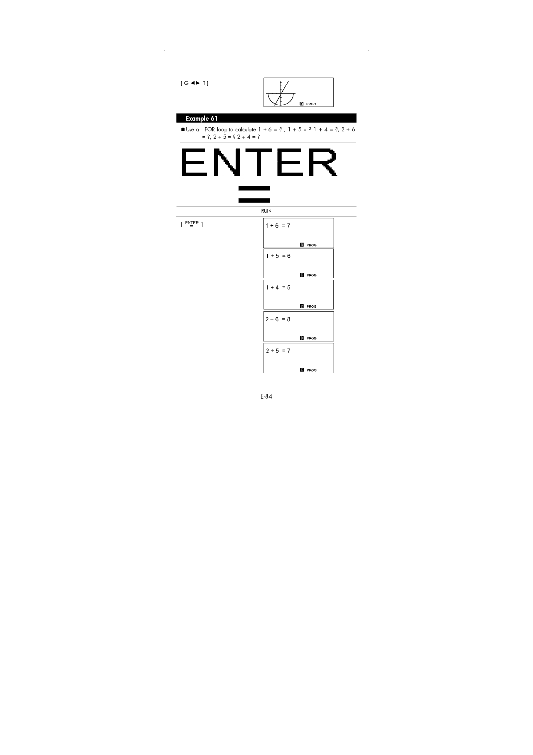 HP 9g Graphing manual Example 