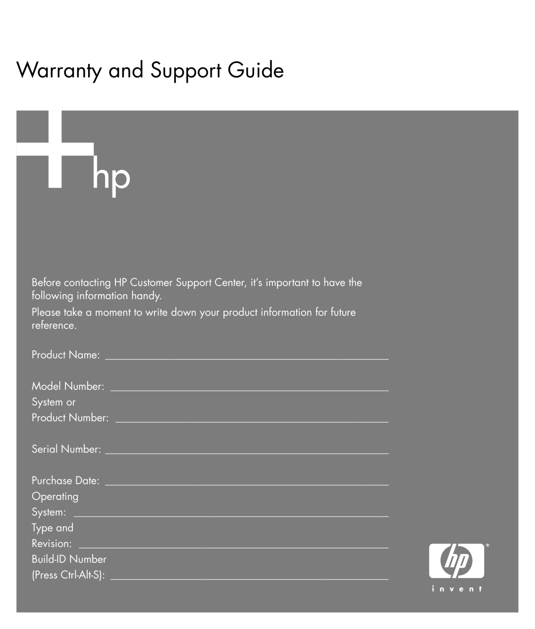 HP m7181.uk, a1109.uk manual Warranty and Support Guide 