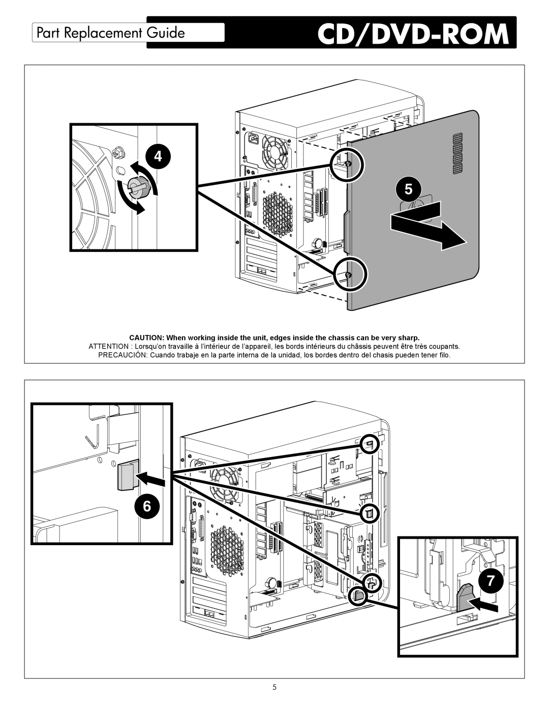 HP a205.fr, a171.uk, a170.es, a160.es, a170.uk, a200y (D7219M), a200.se, a200t (LA), a205v (LA), a200n (US/CAN), a200m (LA), a200.fi 