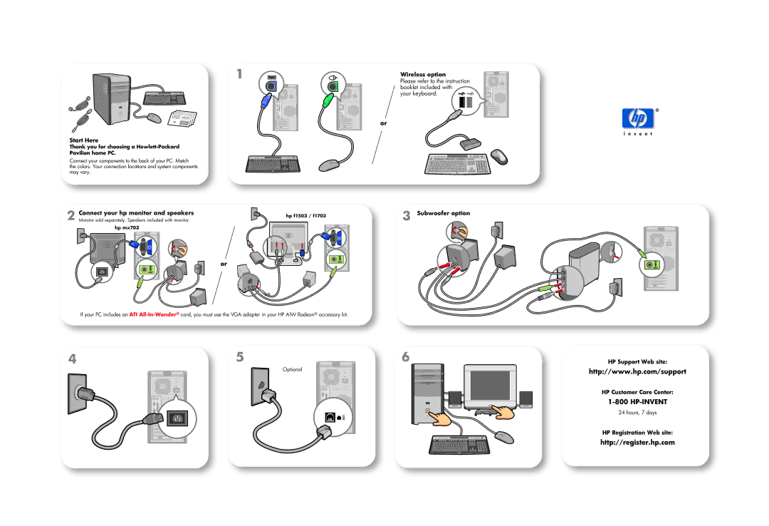 HP a210y (D7219N) manual HP Pavilion Desktop PCs English Motherboard Specifications 