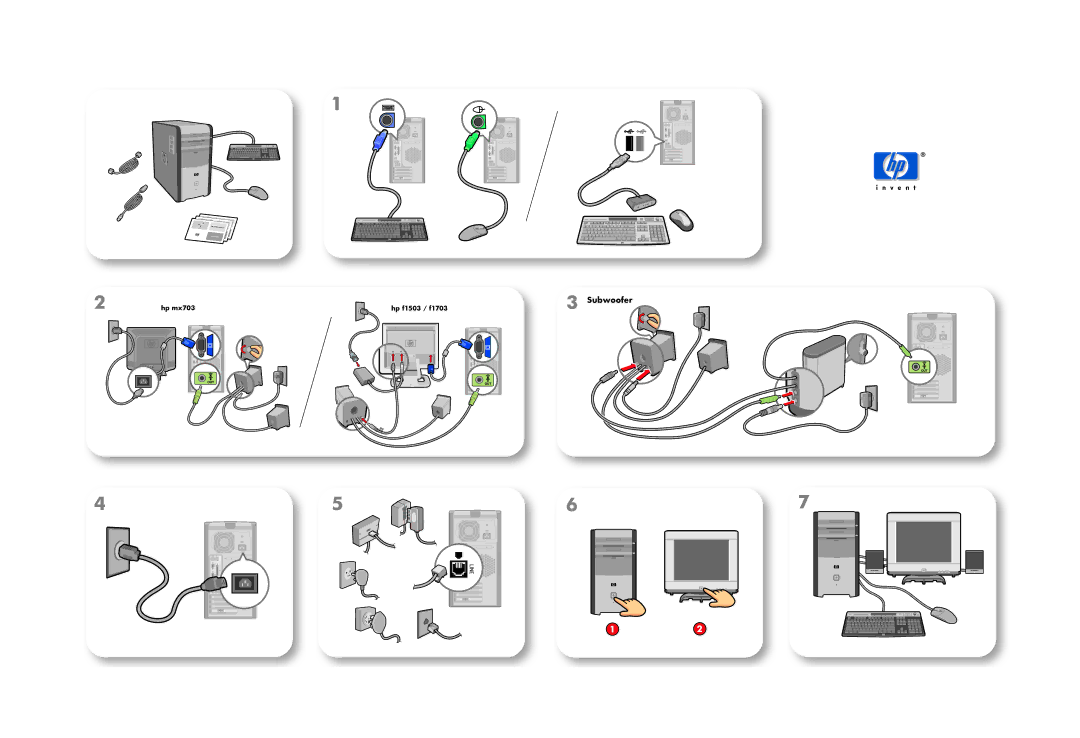 HP a200.dk, a205.fr, a200.se, a210.dk, a139.fr, a210.it, a260.nl, a230.dk, a229.fr, a229.es, a229.be, a220.se, a220.it manual Subwoofer 