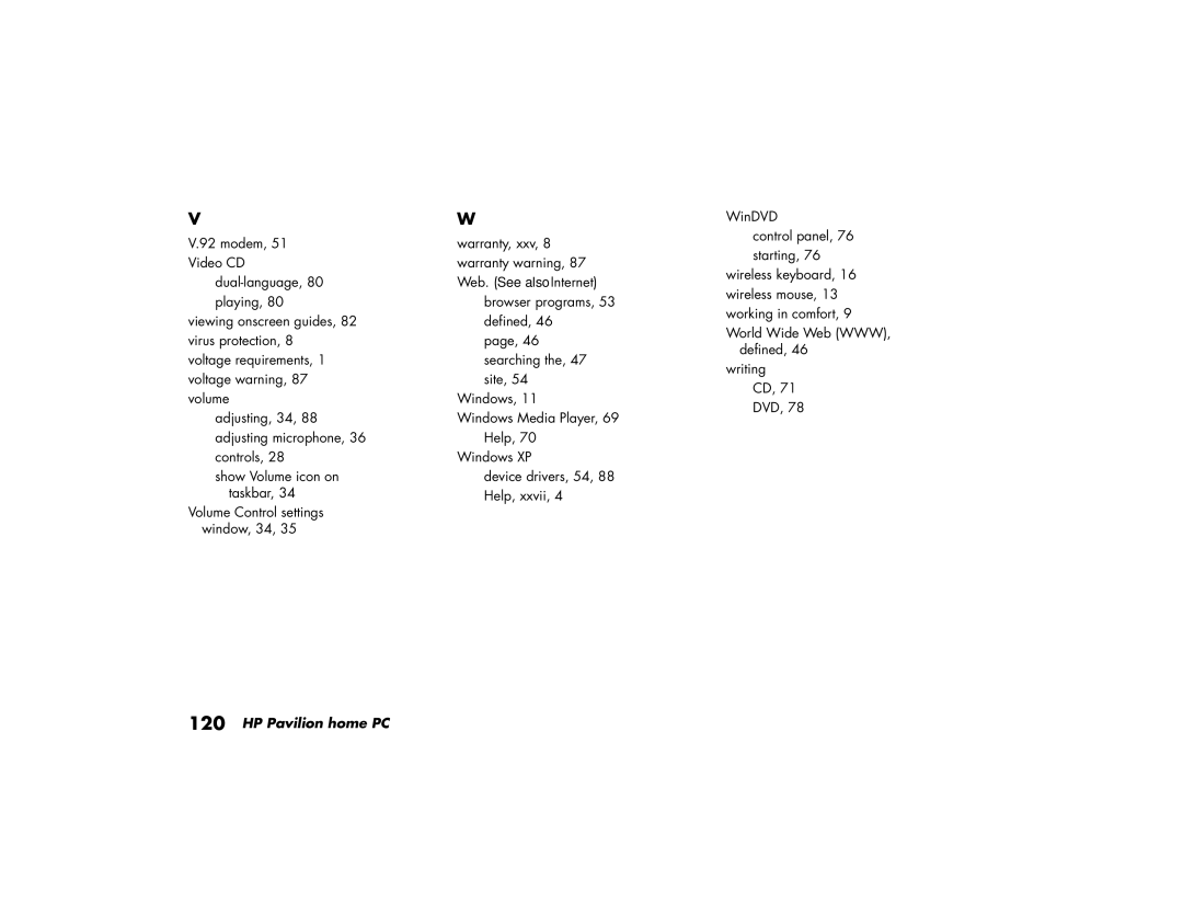 HP a219.uk, a210.uk manual Browser programs 