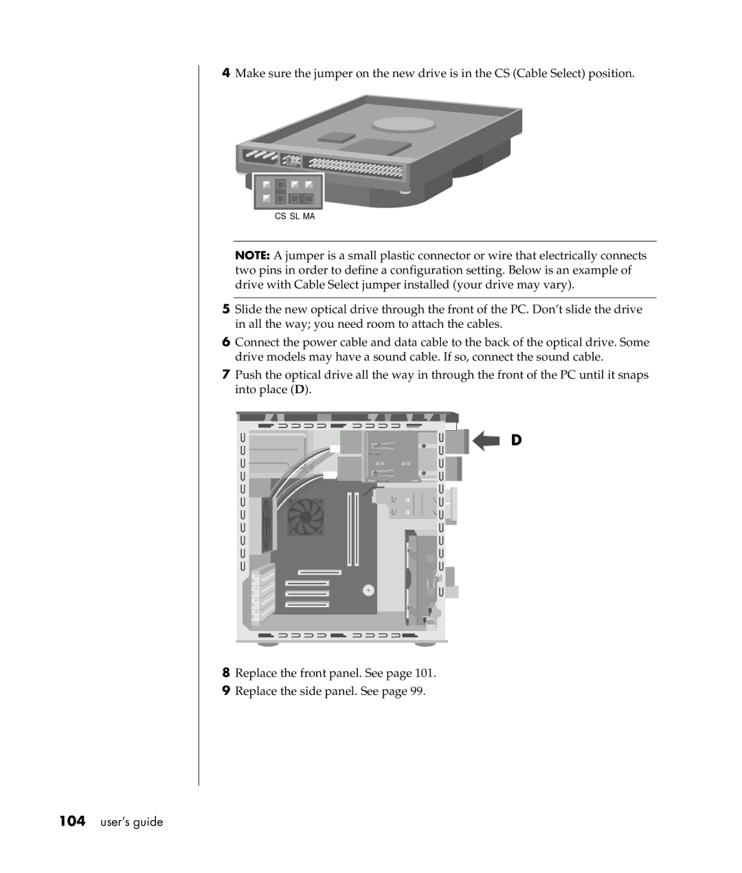 HP a307x, a300n manual Cs Sl Ma 