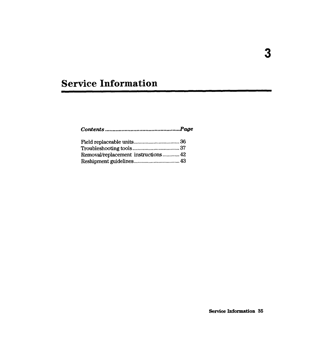 HP A2969A, A3644A manual Service Information 