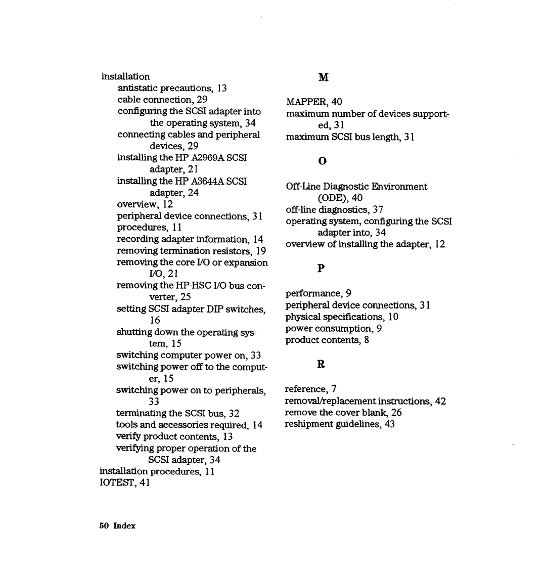 HP A3644A, A2969A manual Installation 