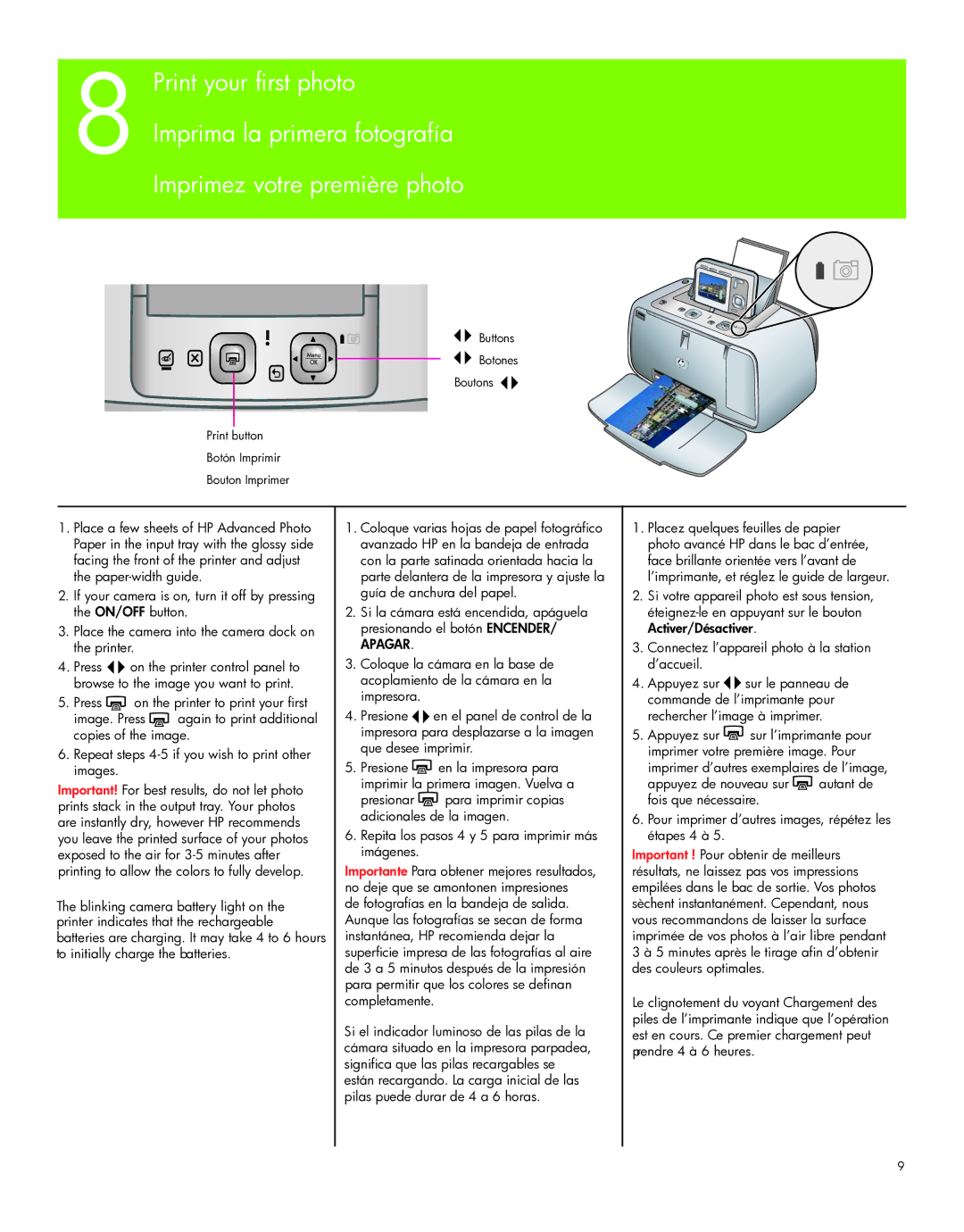 HP A440 manual 