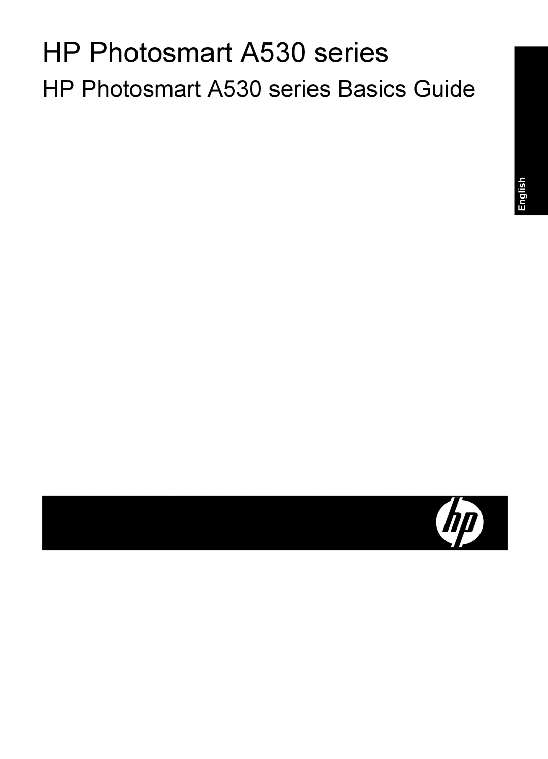 HP manual HP Photosmart A530 series Basics Guide 