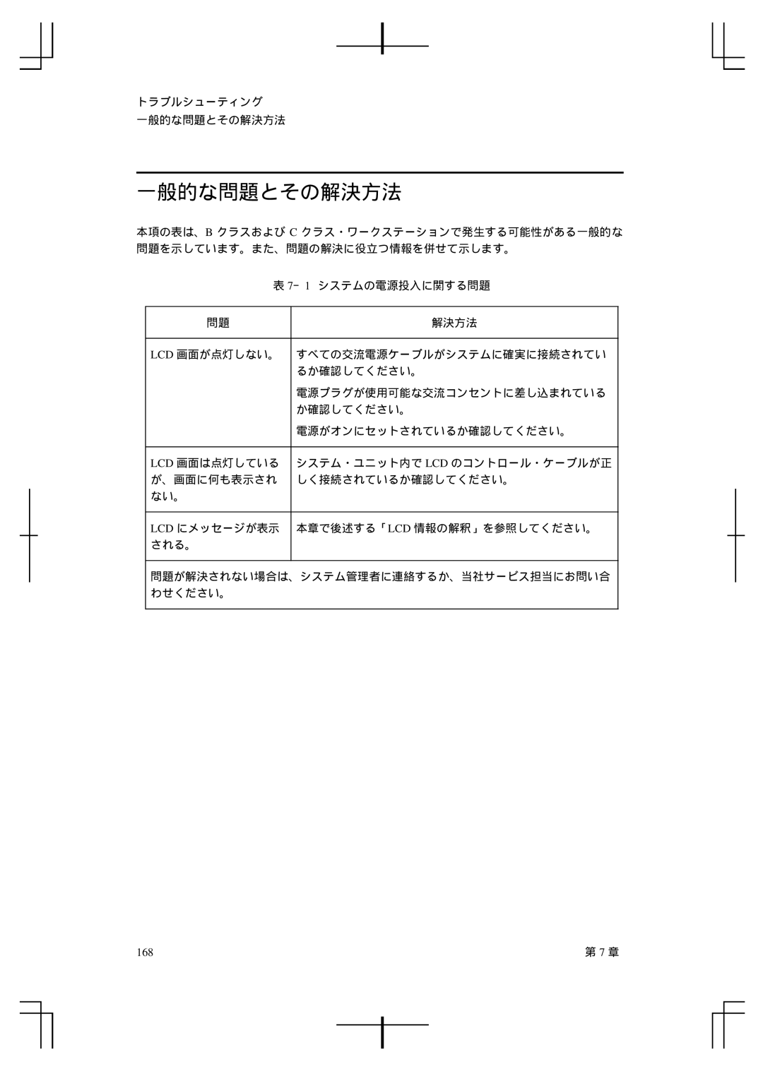 HP A5992-90100 manual 一般的な問題とその解決方法, 168 