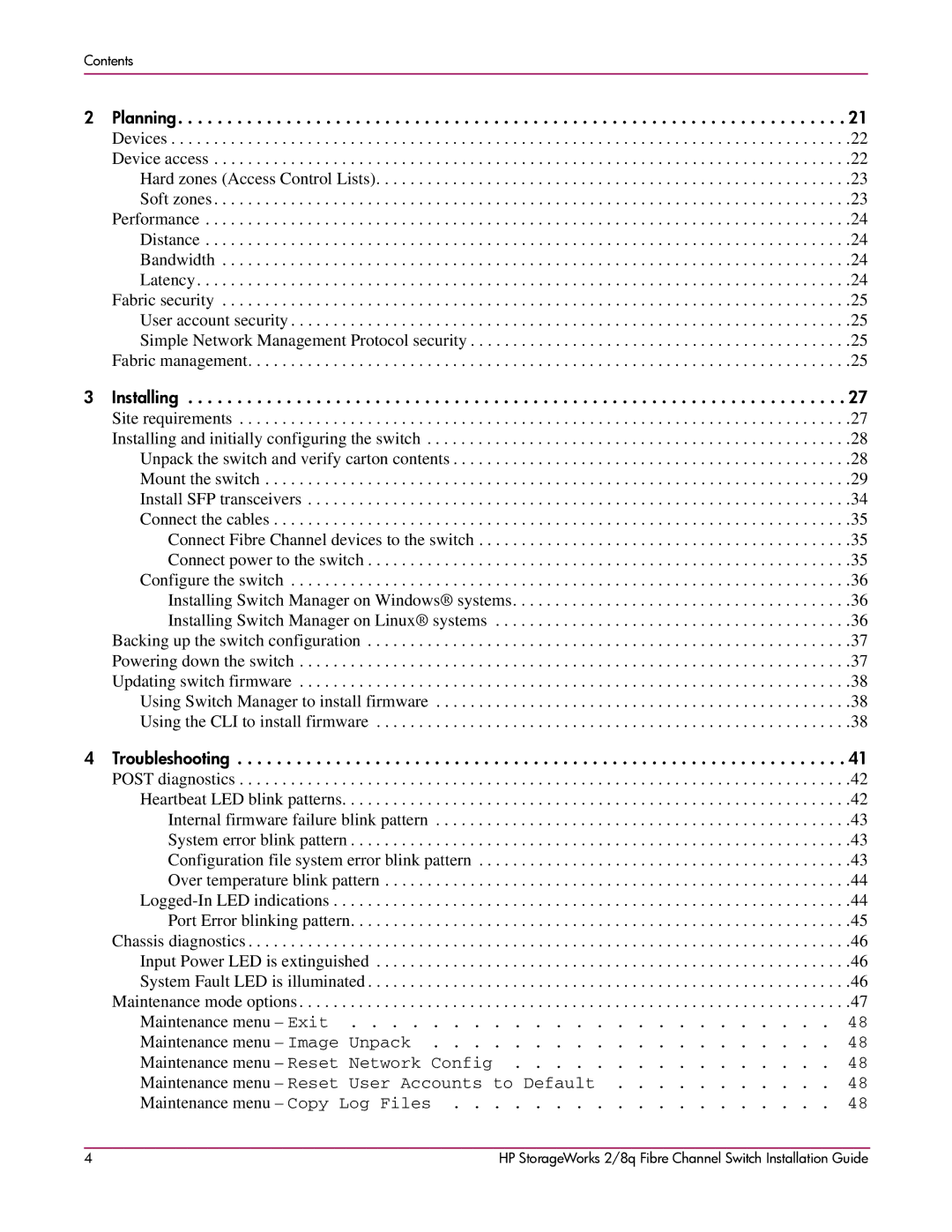 HP A7540-96010 manual Troubleshooting 