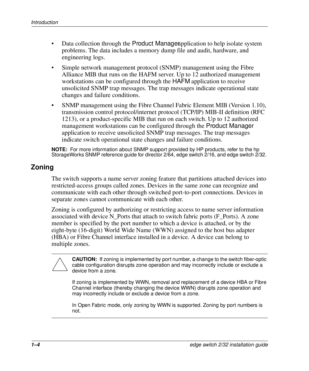 HP AA-RSTZB-TE, 958-000290-000 manual Zoning 