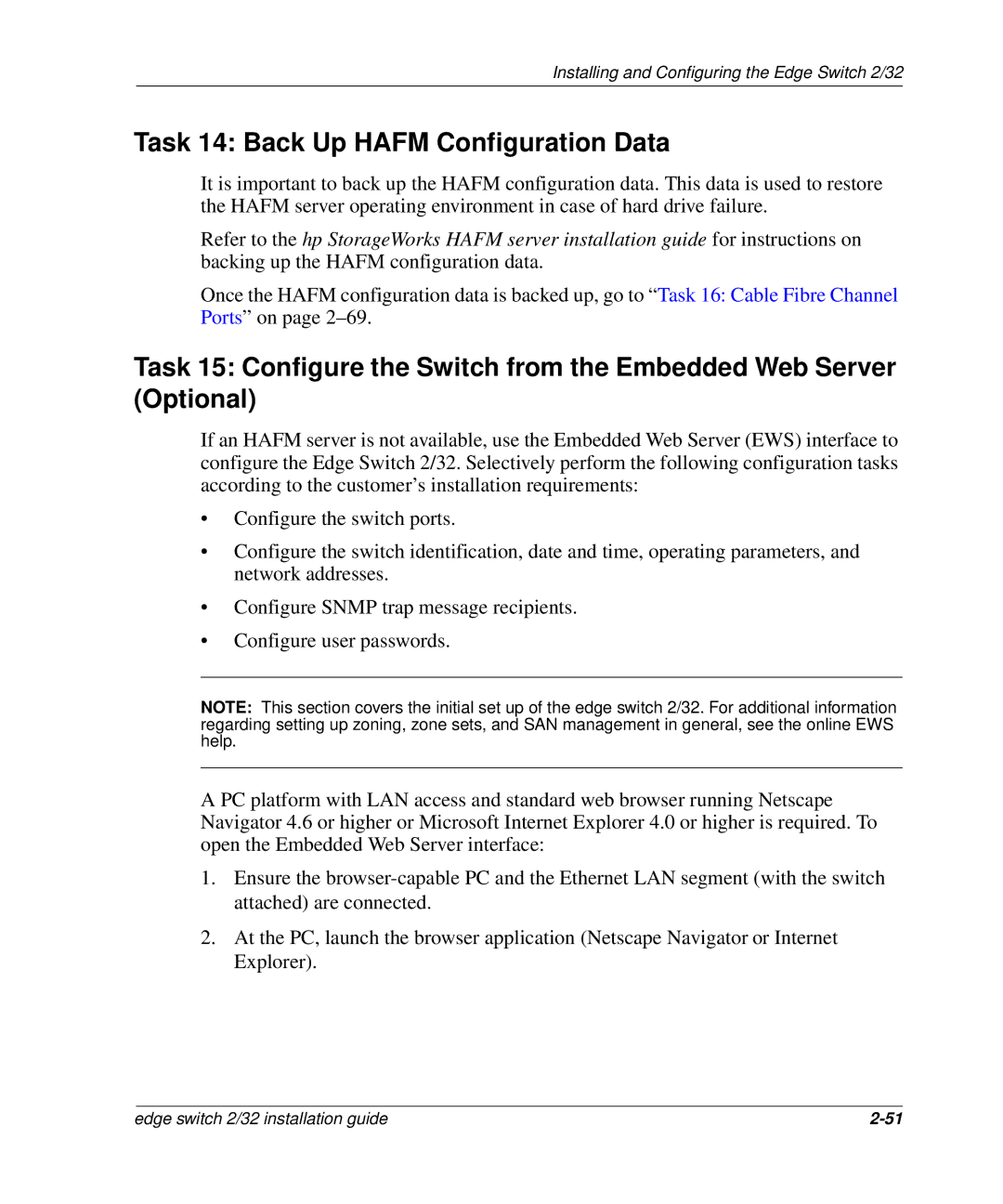 HP 958-000290-000, AA-RSTZB-TE manual Task 14 Back Up Hafm Configuration Data 