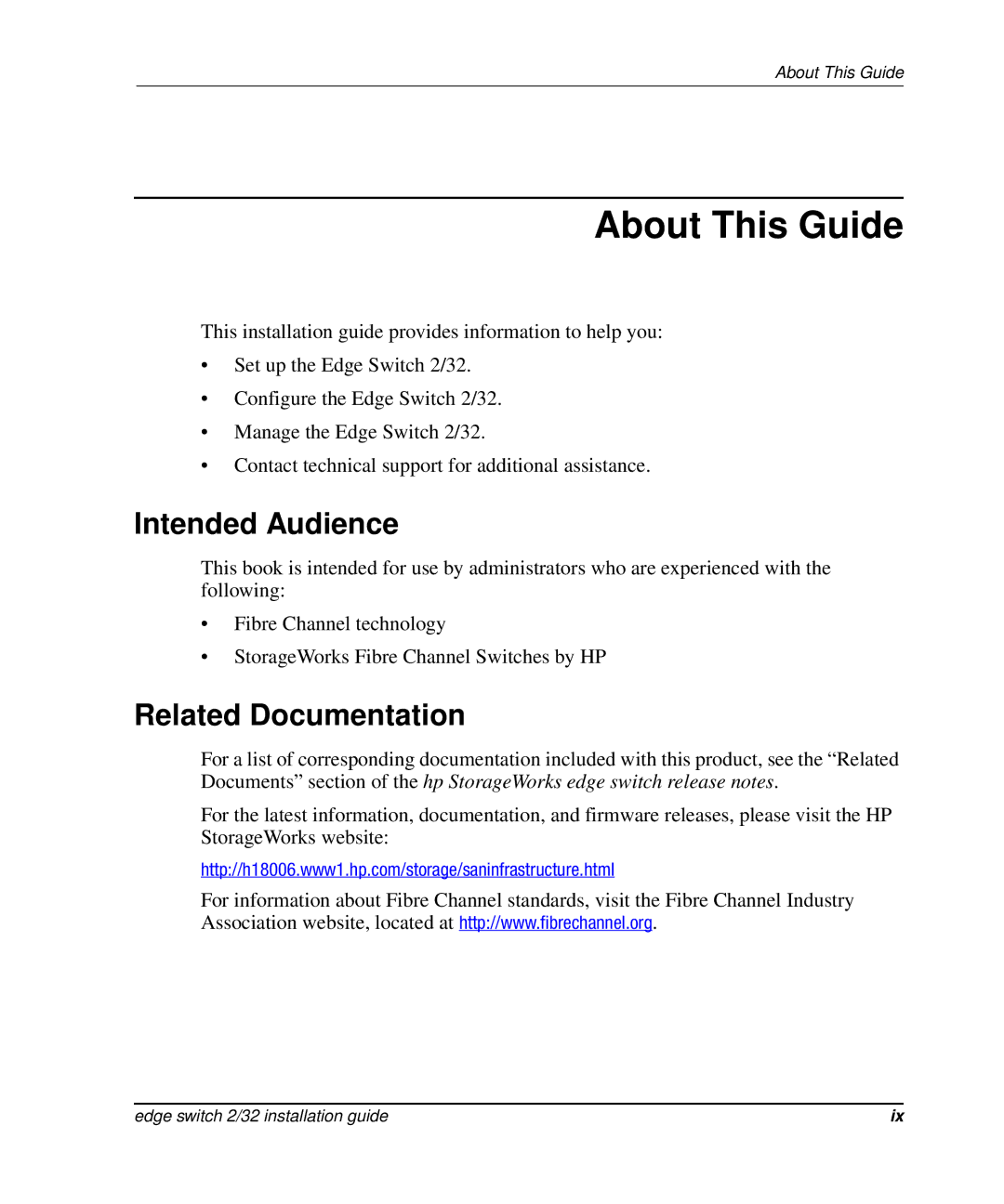 HP 958-000290-000, AA-RSTZB-TE manual Intended Audience, Related Documentation 