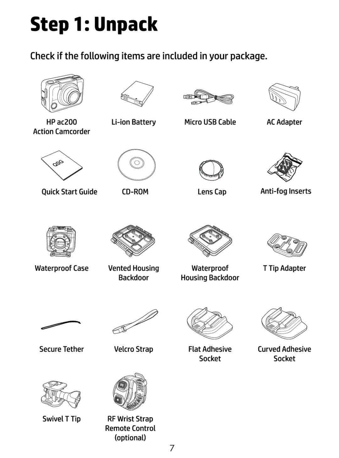 HP AC200 manual 