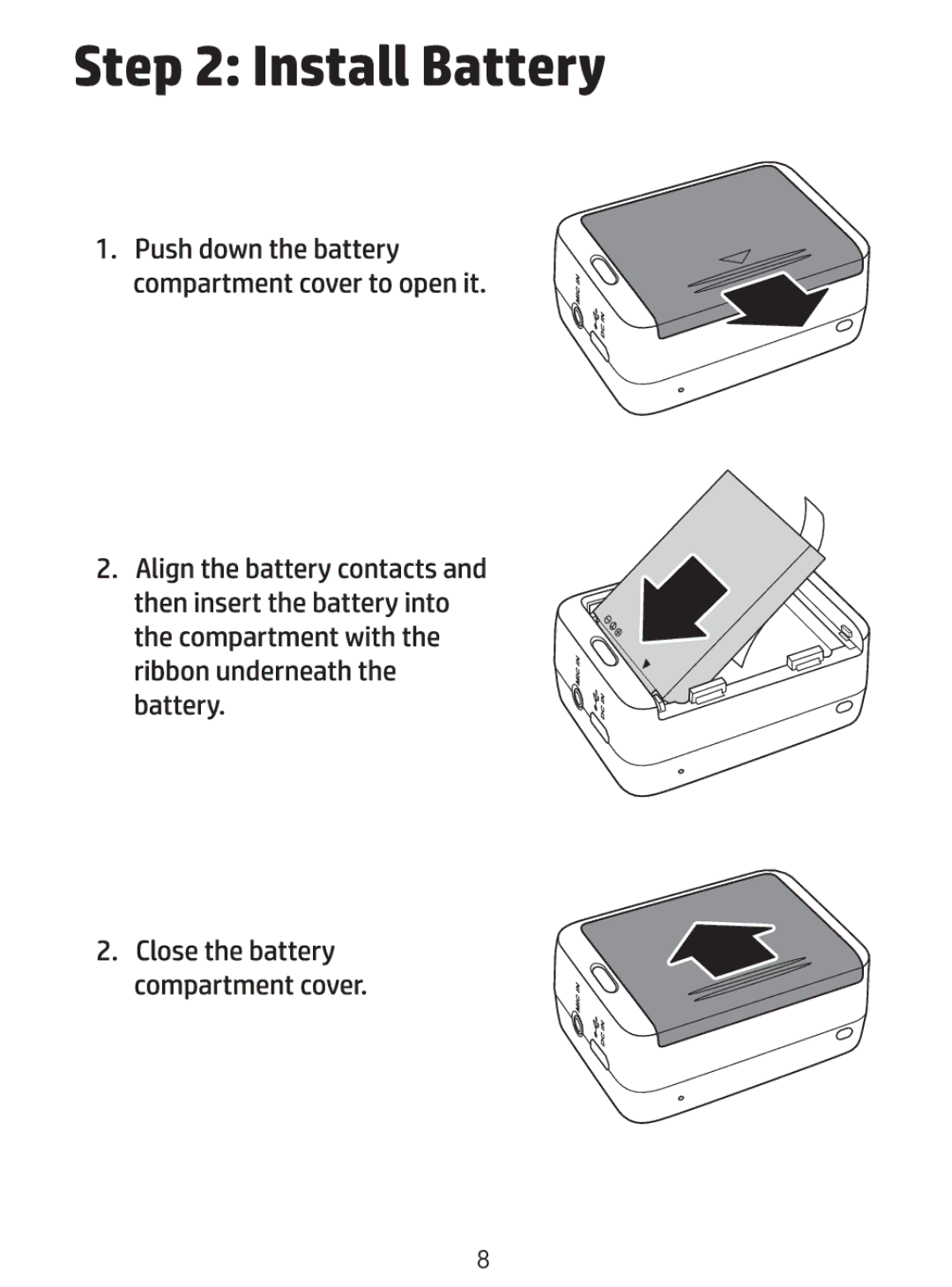 HP AC200 manual 
