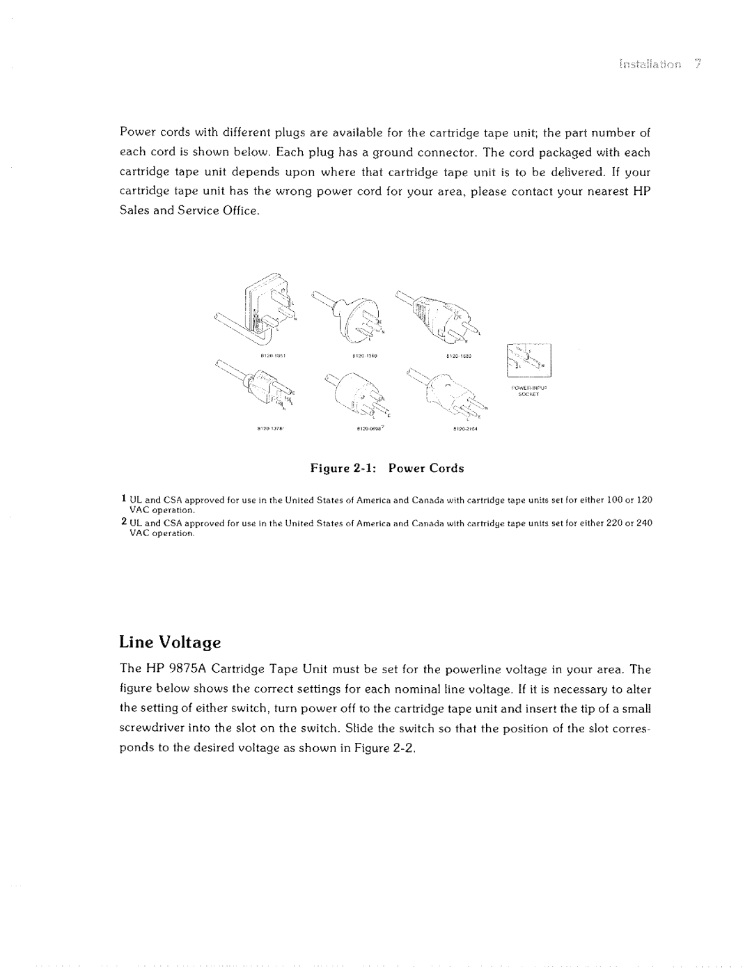 HP Accessories 9875A manual 