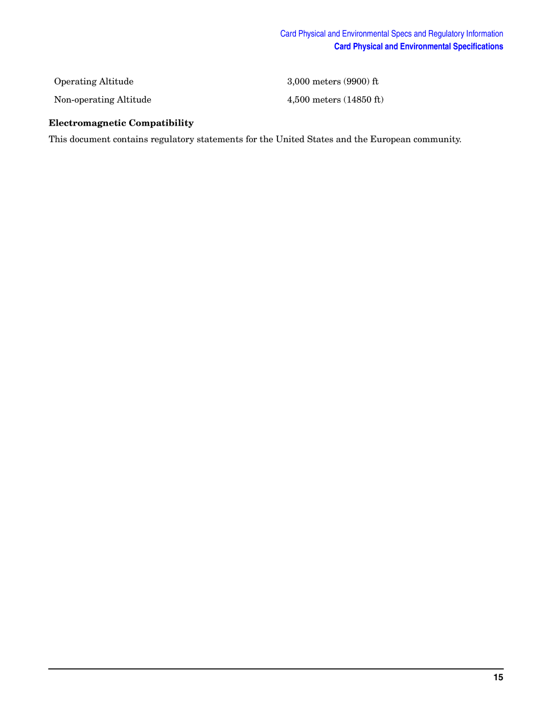 HP AD465A manual Electromagnetic Compatibility 