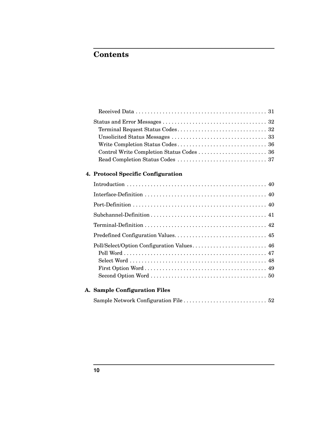 HP Advanced Communications Controllers (ACC) manual Sample Configuration Files 