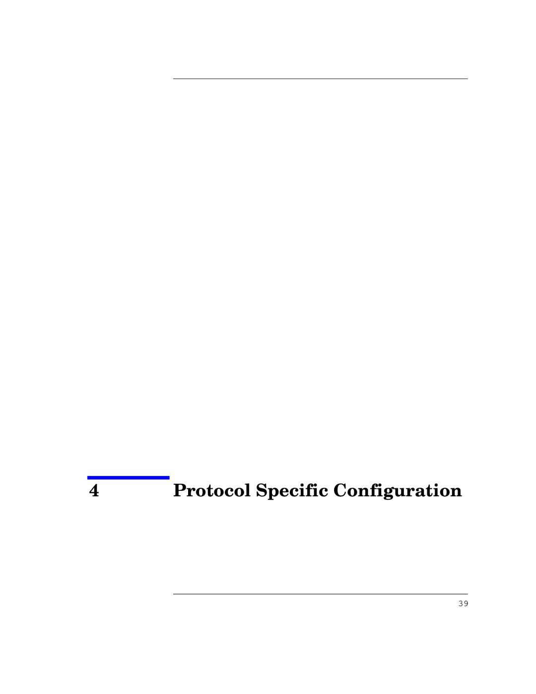 HP Advanced Communications Controllers (ACC) manual Protocol Specific Configuration 