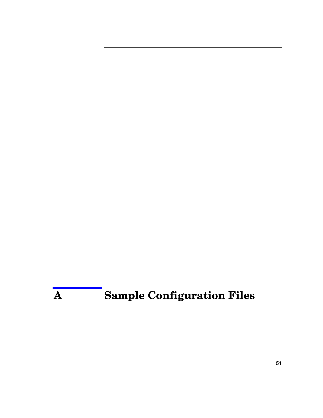 HP Advanced Communications Controllers (ACC) manual Sample Configuration Files 