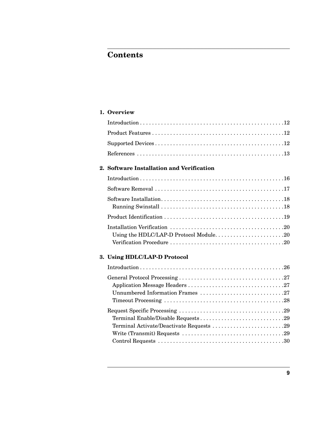 HP Advanced Communications Controllers (ACC) manual Contents 