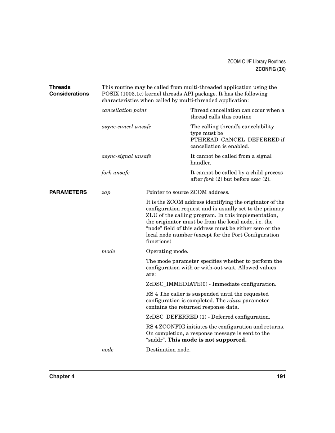 HP Advanced Communications Controllers (ACC) manual Cancellation point, Node Destination node 