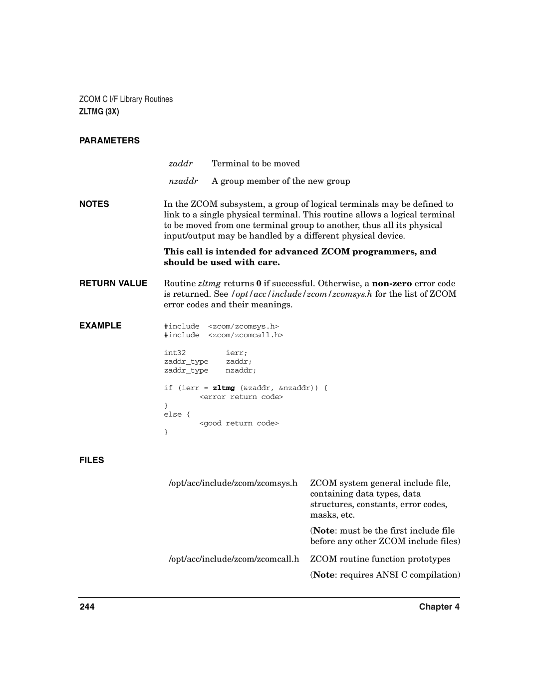 HP Advanced Communications Controllers (ACC) manual Error codes and their meanings 