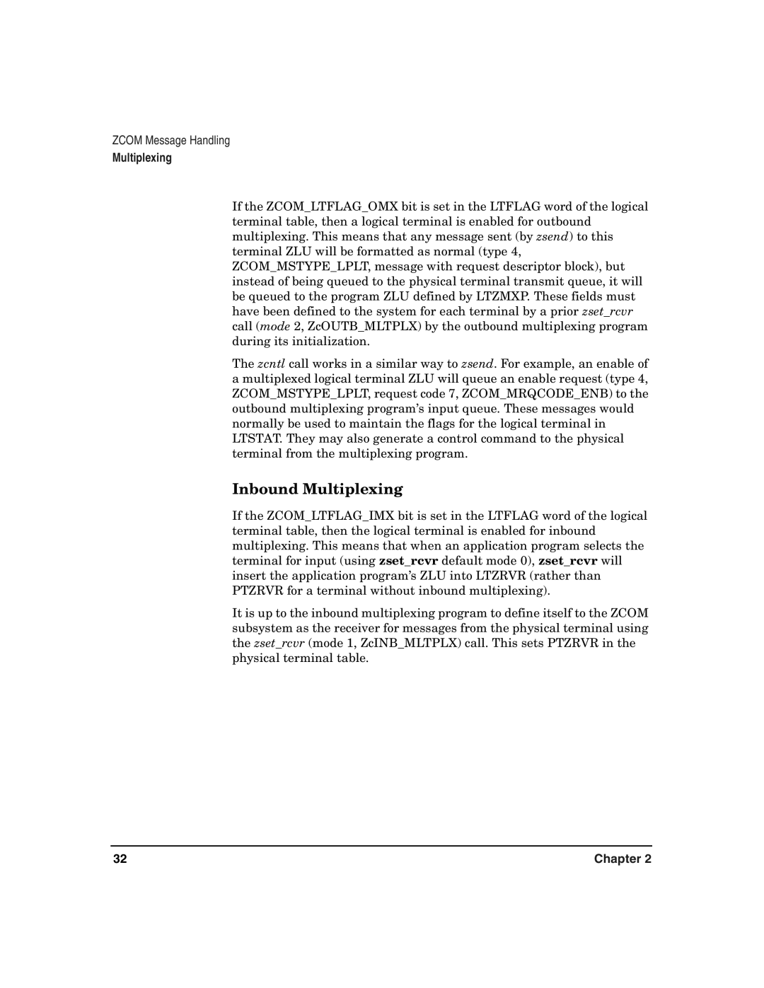 HP Advanced Communications Controllers (ACC) manual Inbound Multiplexing 