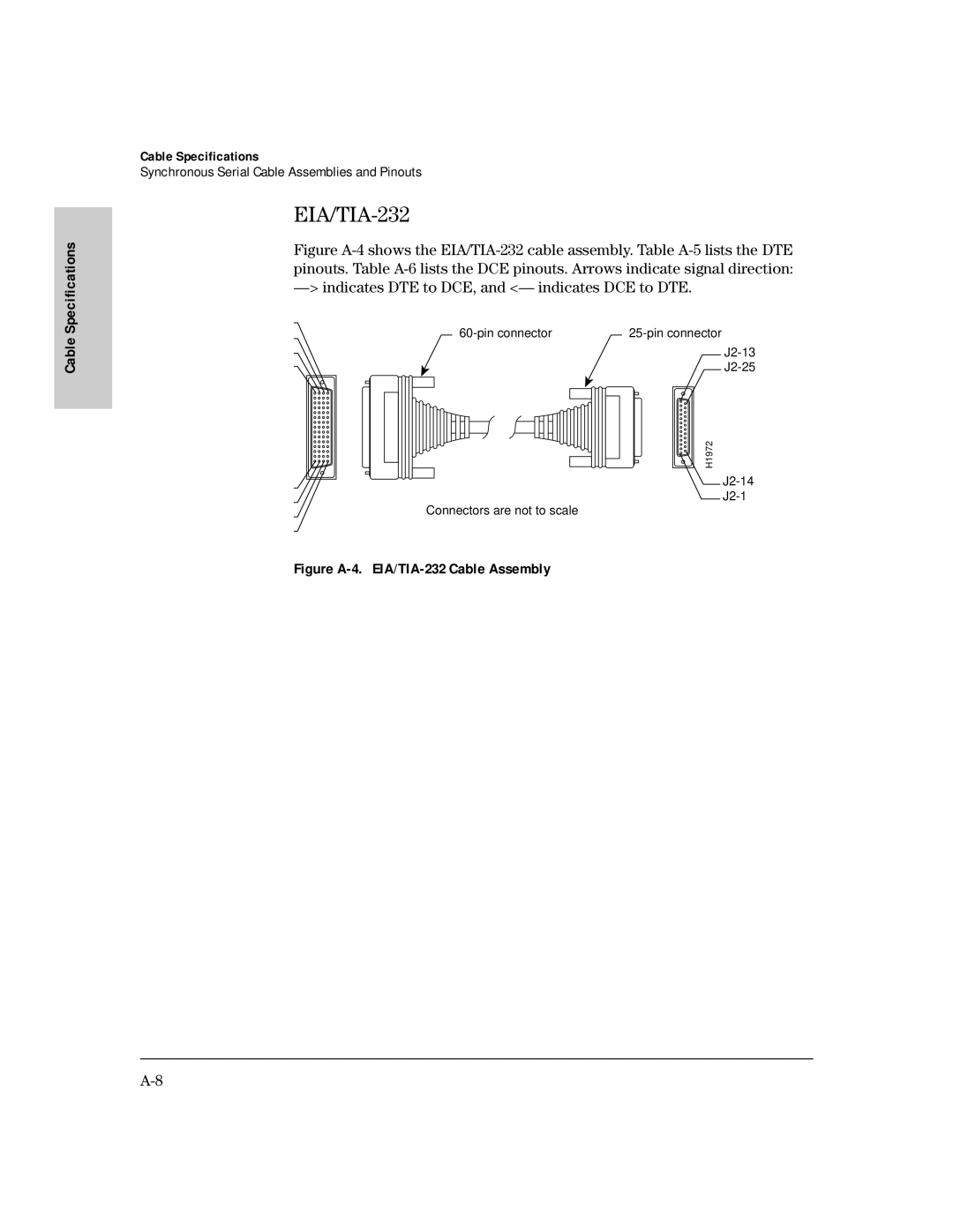 HP AdvanceStack Internet Router manual EIA/TIA-232 