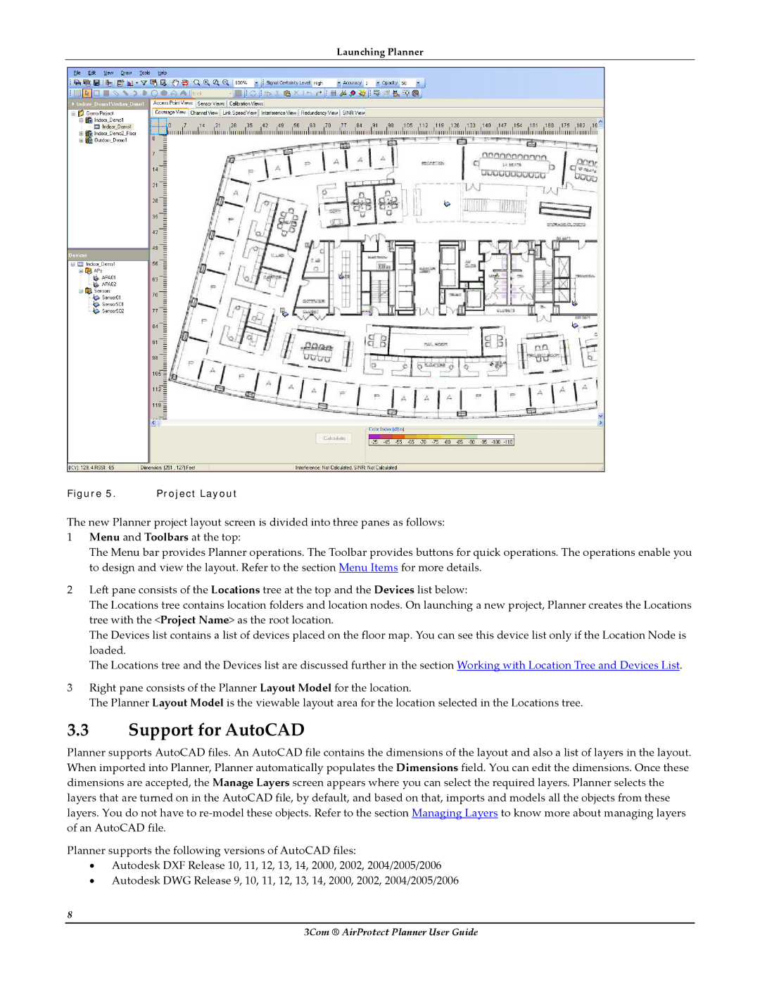 HP AirProtect Security Software manual Support for AutoCAD 