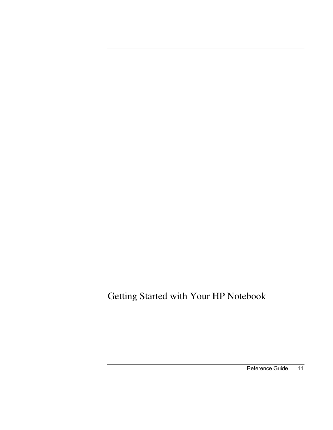 HP AMC20493-001-KT1, AMC20493-001-KT5, AMC20493-001-KT3 manual Getting Started with Your HP Notebook 