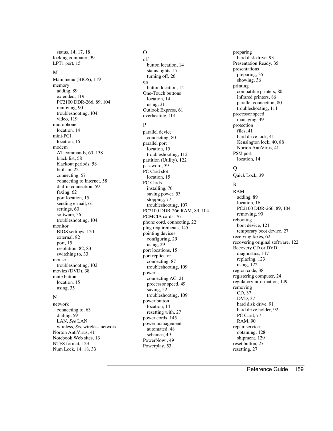 HP AMC20493-001-KT1, AMC20493-001-KT5, AMC20493-001-KT3 manual Reference Guide 