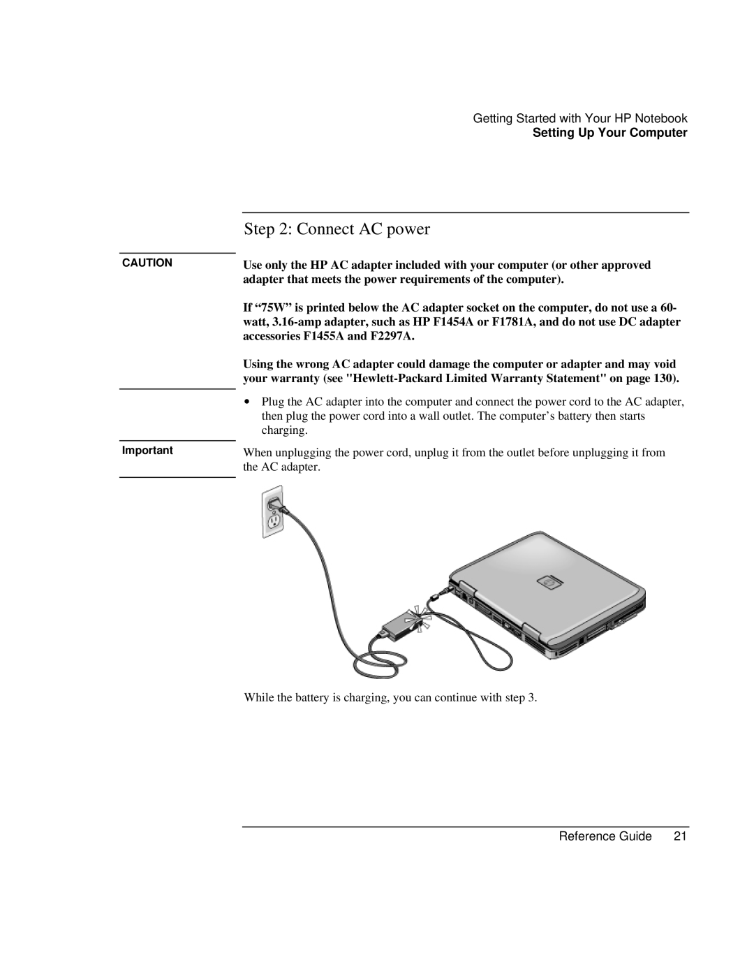 HP AMC20493-001-KT3, AMC20493-001-KT5, AMC20493-001-KT1 manual Connect AC power 