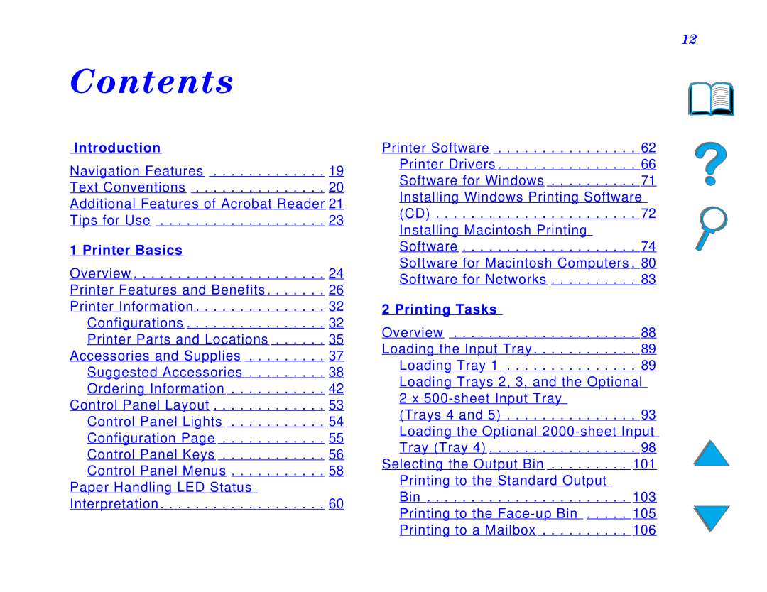 HP and 8150 MFP manual Contents 