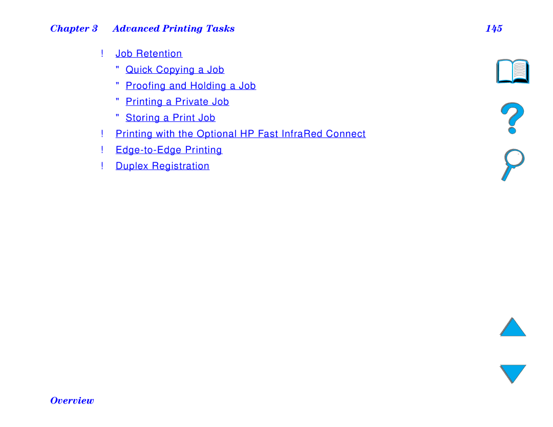 HP and 8150 MFP manual Advanced Printing Tasks 145 